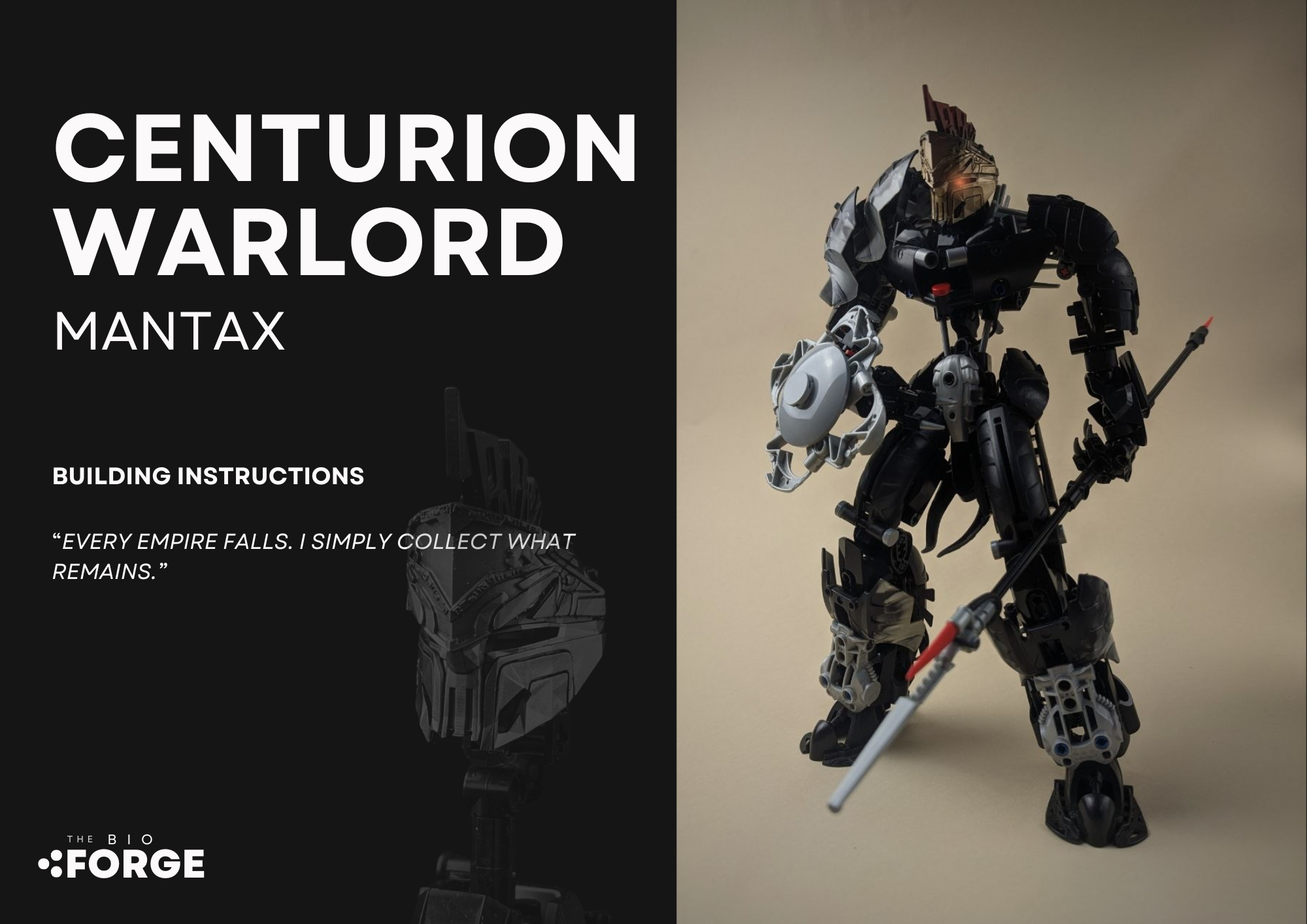 Mantax Centurion Warlord | MOC Instructions
